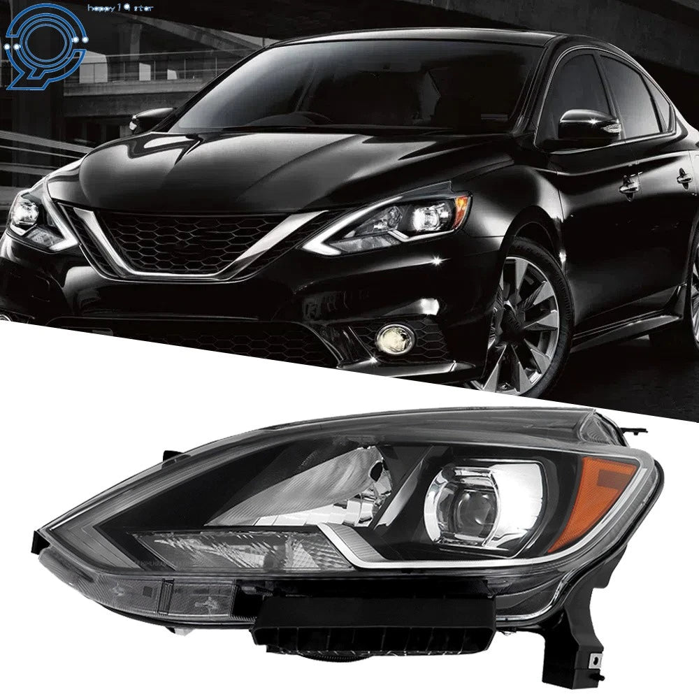 LED Headlight Assembly for Nissan Sentra (2016–2019) with DRL