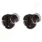 Set of 4 T4/T4.2 3-3014-SMD Blue LED Dash A/C Climate Control Bulbs for
