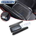 Carbon Fiber Armrest Box Frame Trim for Honda Civic & Insight (2017–2020)