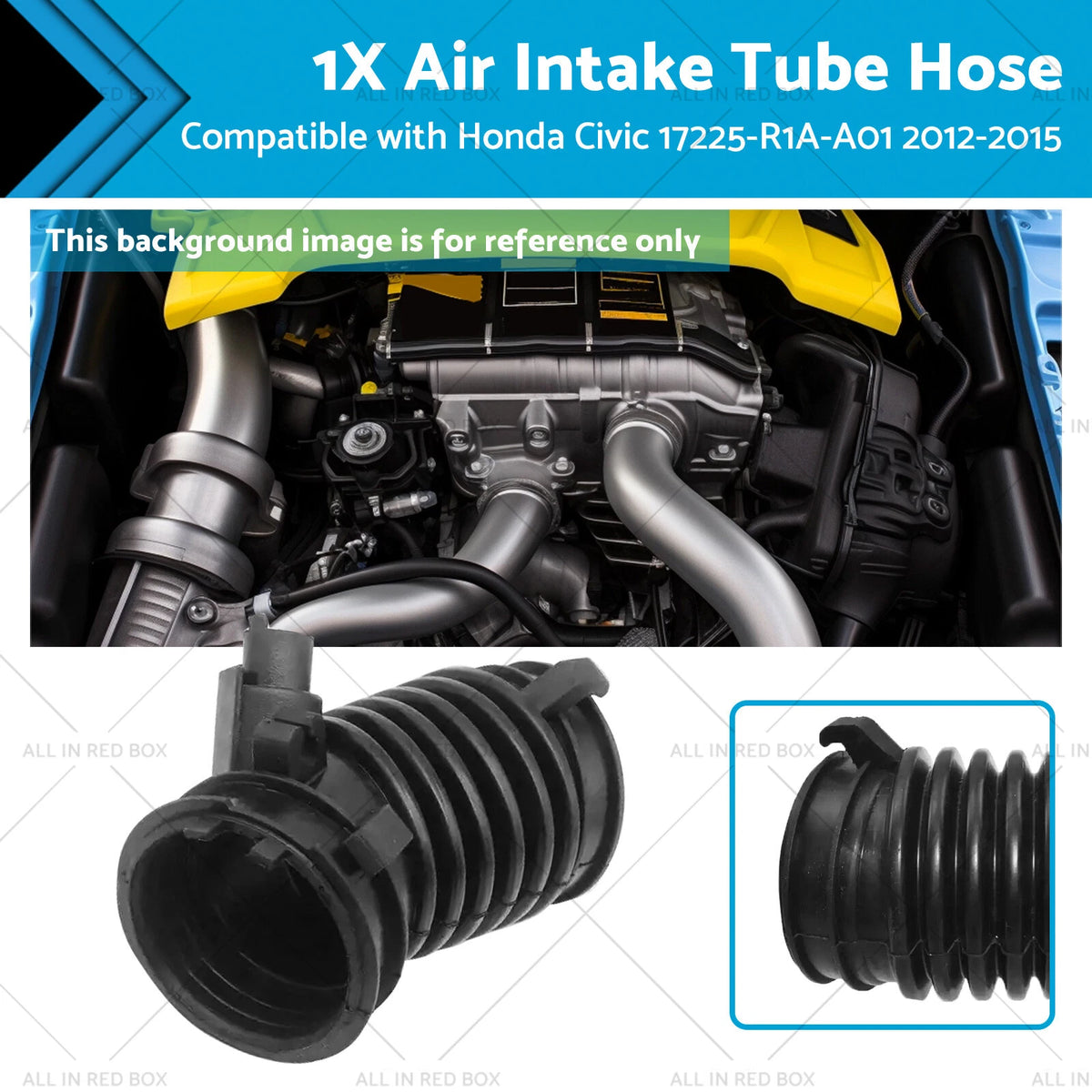 1 PCS Air Intake Tube Hose for Honda Civic (2012–2015) 17225-R1A-A01
