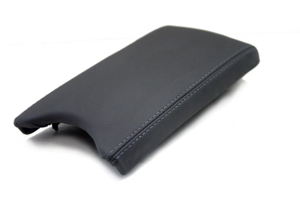 Center Console Armrest Cover for Toyota Prius (2010–2015) Gray PVC Leather