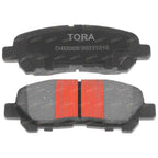 Rear Disc Brake Rotors + Pads for Toyota Kluger (2007–2014)