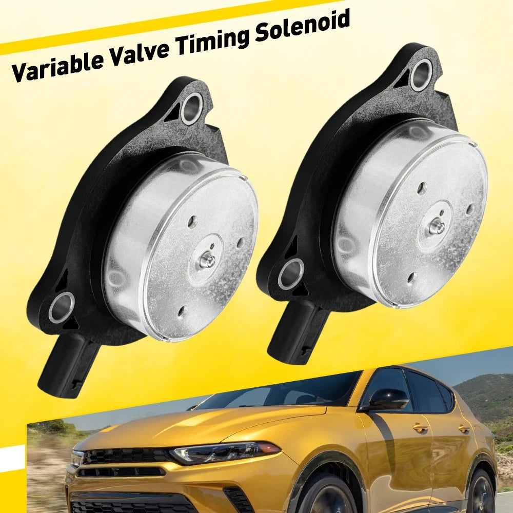 2X VVT Camshaft Phaser Actuator Solenoid for Jeep Grand Cherokee (2021–2024)
