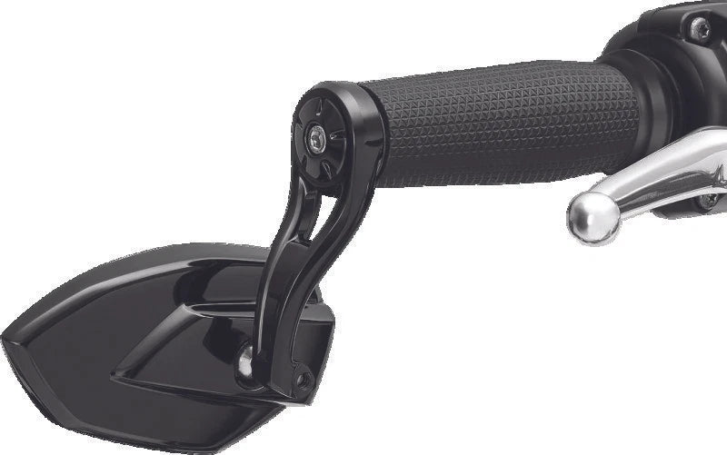 Kuryakyn Phantom Bar End Mirror for Motorcycle (Gloss Black)