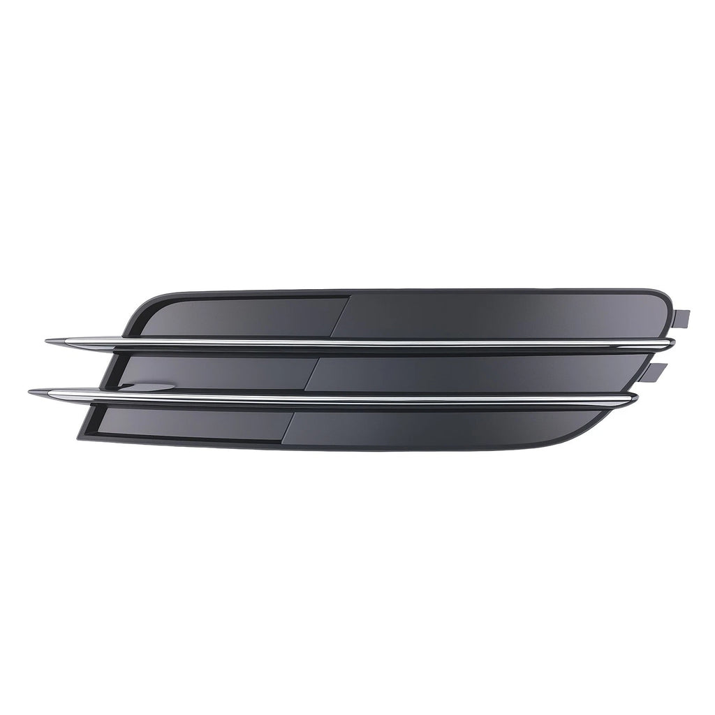 2X Front Bumper Fog Lamp Grille Cover for Audi A6 (2012–2015)