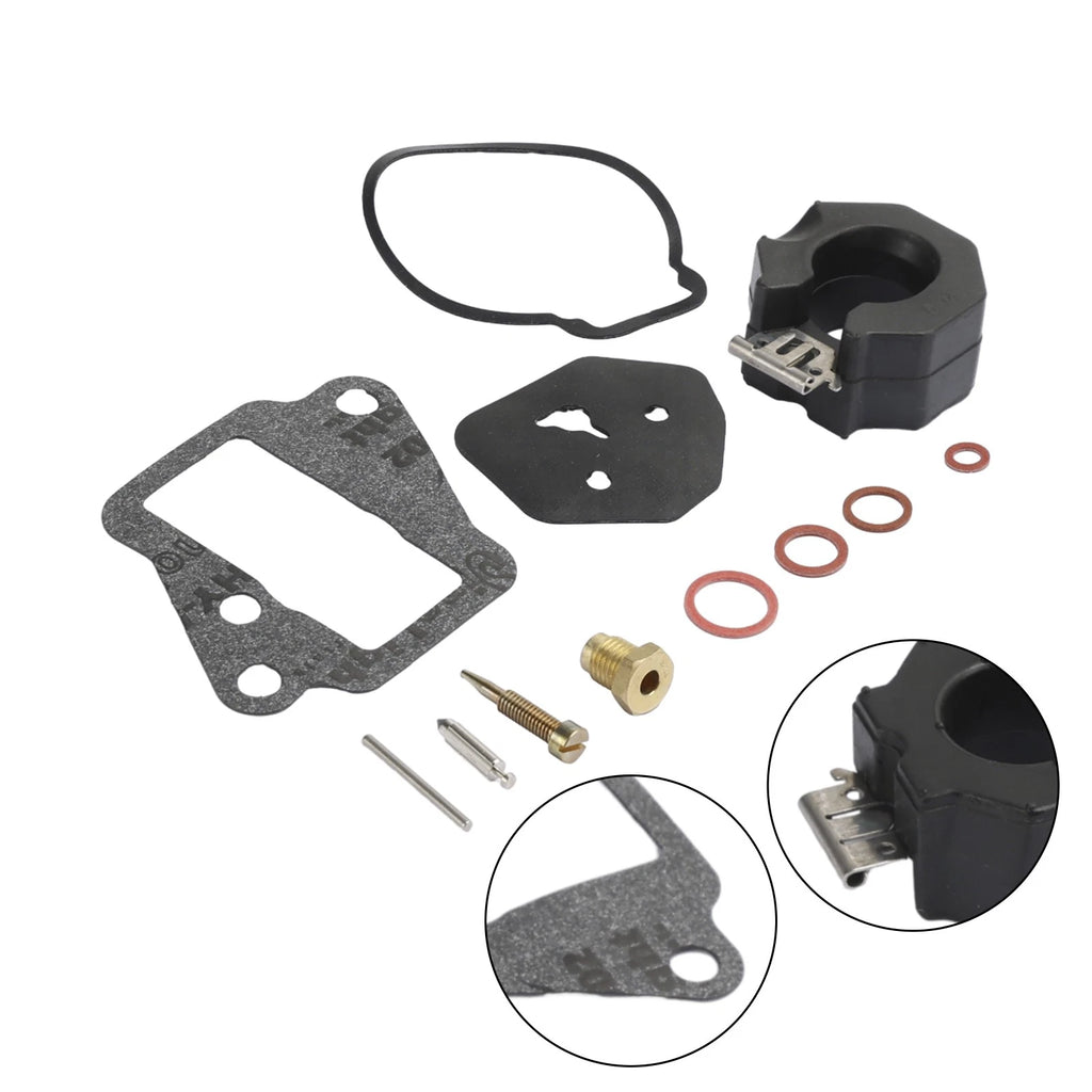 Carburetor Rebuild Kit for Yamaha 9.9HP (1986–1995) 15HP (1984–1992) 6E7-W0093