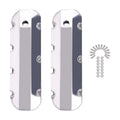 Set of 2 Polished Valve Covers for Chevrolet Big Block 396 427 454 (1965–1995)