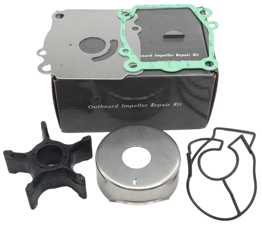 Outboard Water Pump Impeller & Plate for Suzuki 4-S (17461-90J01, 17471-92J00)