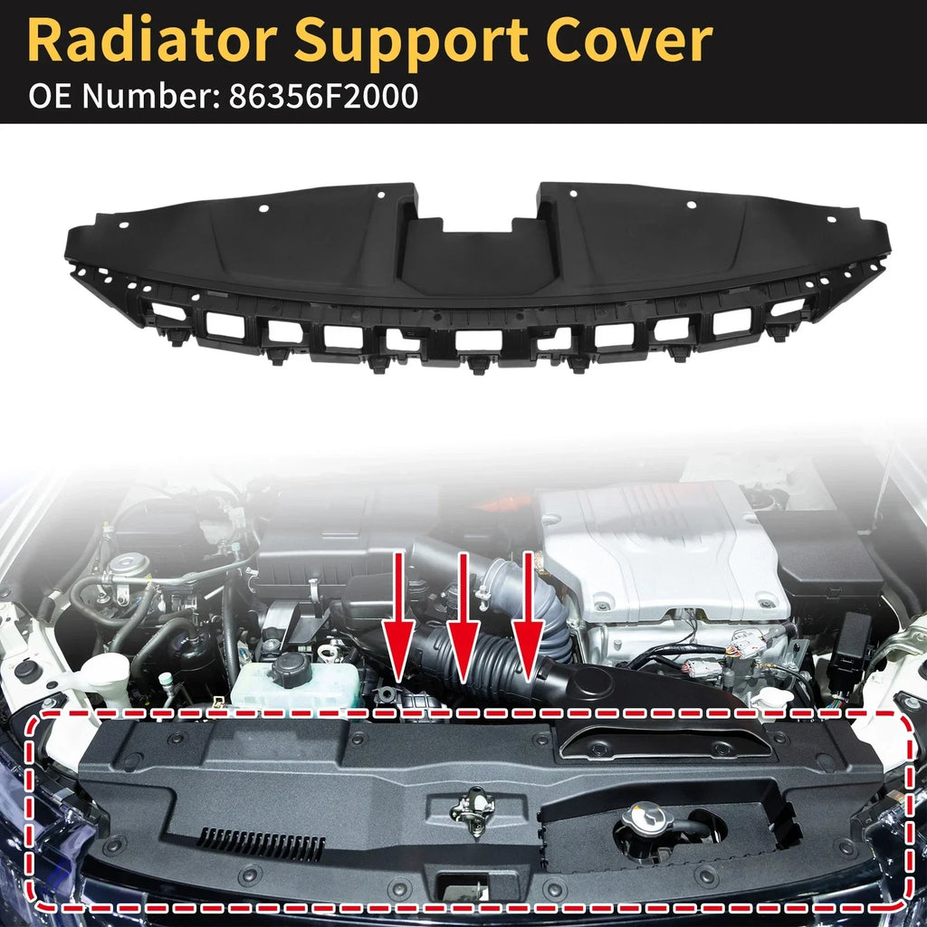 Radiator Support Cover for Hyundai Elantra (2017–2018)