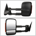 Set of 2 Power Heated LED Signal Light Towing Mirrors for GM GMT800 (2003–2007)