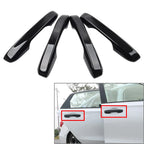 Set of 4 Outer Door Handle Cover Trim for Honda Civic (2022–2025) Glossy Black