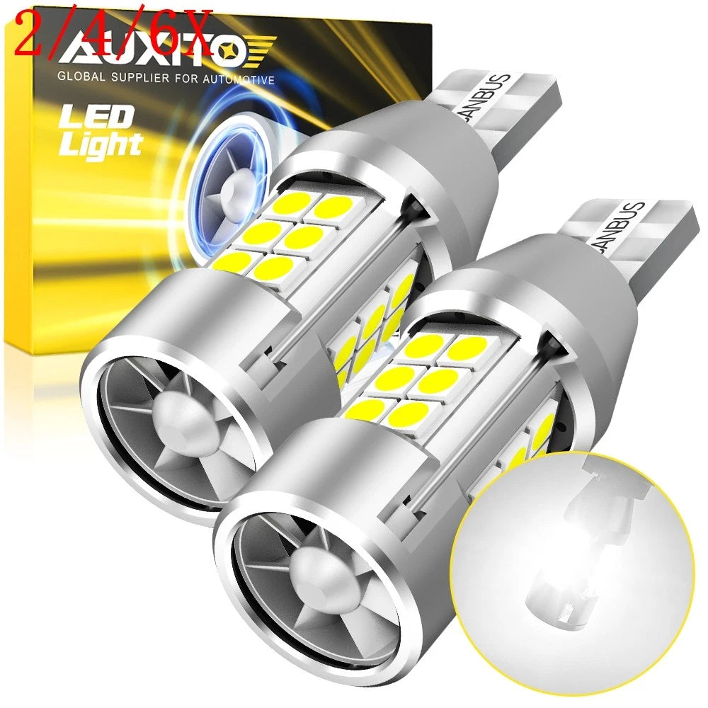 2X 921 912 T15 LED Reverse Backup Light Bulb for