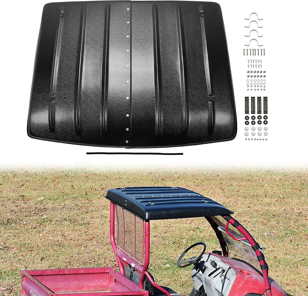 2 Piece Hard Top Roof for Kawasaki Mule 600 610 SX 4X4 (2005–2023) #KAF600-005B
