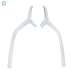 Set of 2 Chrome Front Bumper Grille Trims for Mazda 3 (2019–2023)