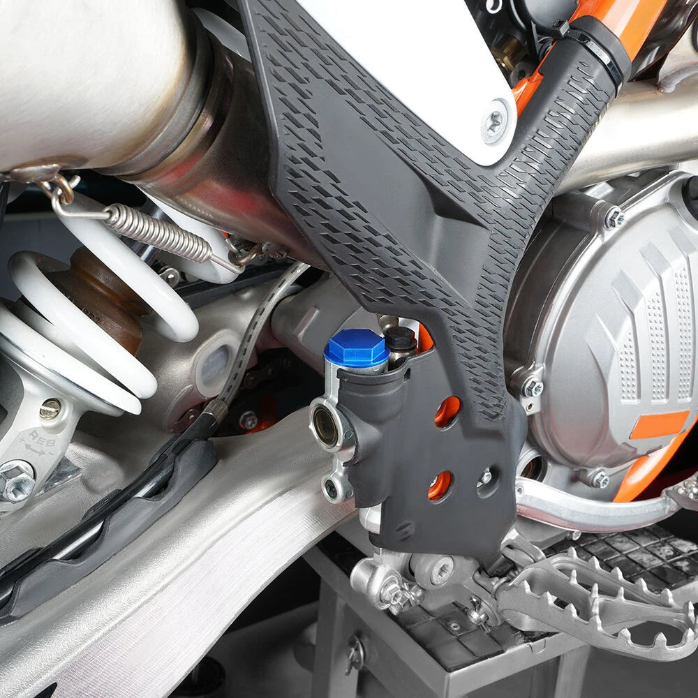 CNC Rear Brake Reservoir Cap Cover for Husqvarna TC FC 125 250 350 450 (2019–2021)