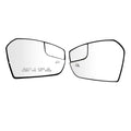 2X Rear View Heat Mirror Glass with Backplate GJ5Z17K707A for Ford Escape (2017–2018)