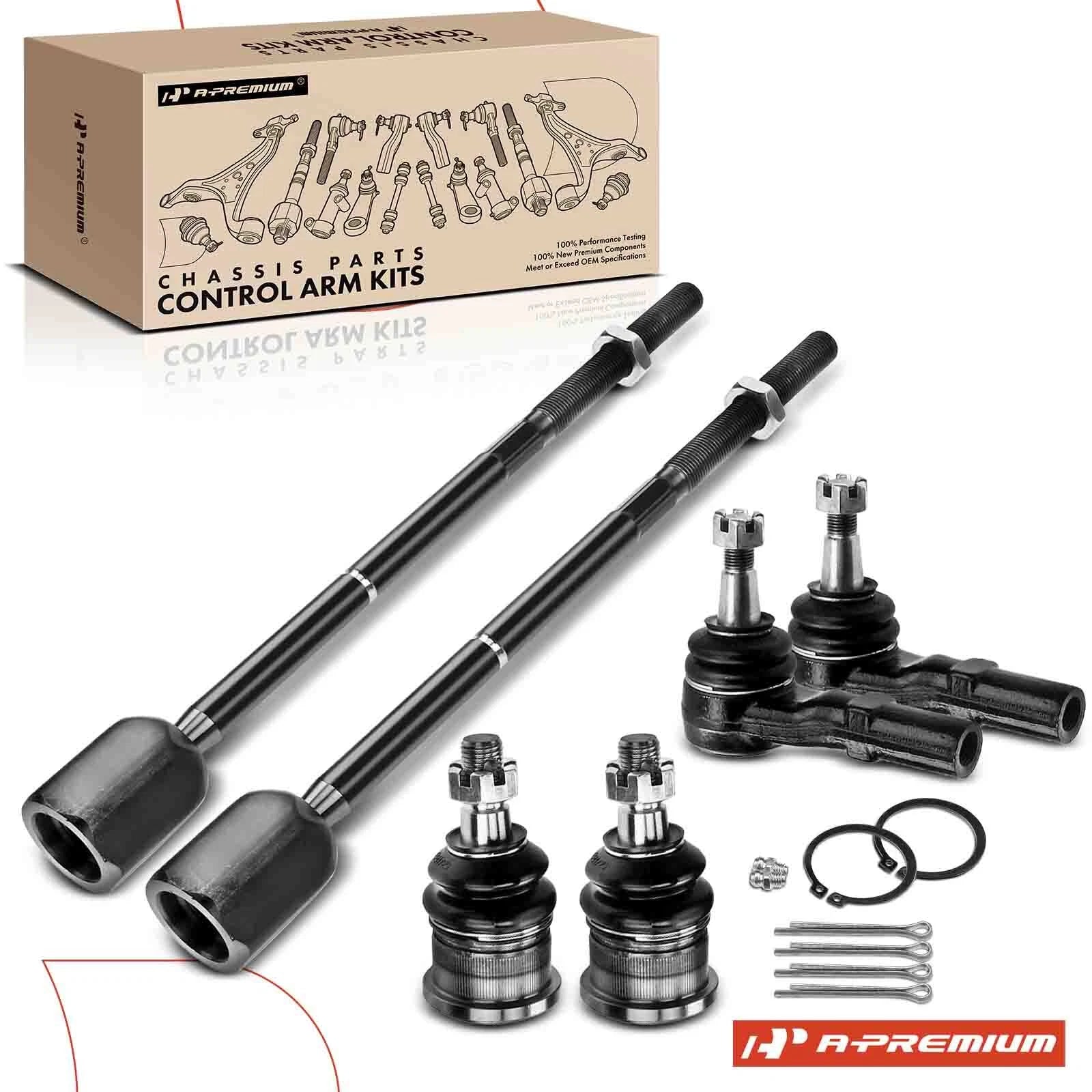 6X Inner & Outer Tie Rod Ends for Ford Taurus (1996–2007)