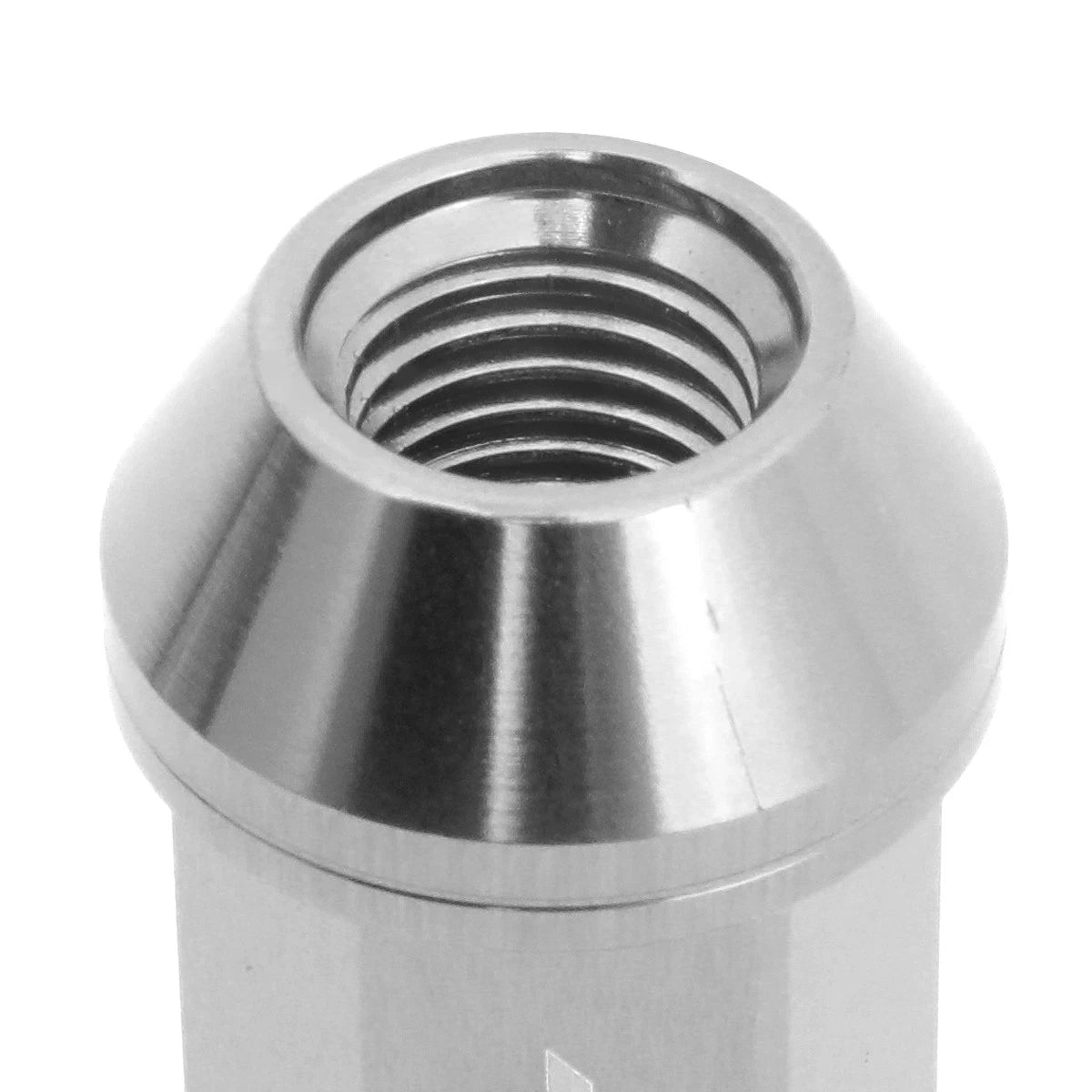 Set of 20 J2 7075 Forged Aluminum M12x1.5 Open-End Lug Nuts for Universal