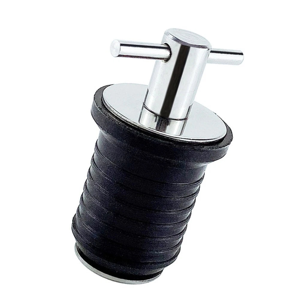 Snap Fit Rubber Drain T Handle for Marine Boat (25mm, 32mm)