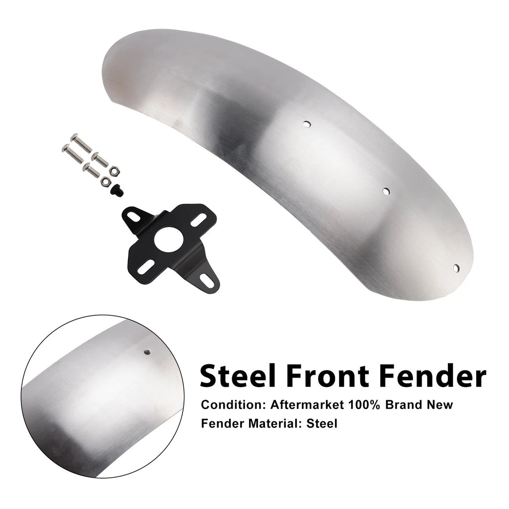 Steel Front Fender Mudguard for Moto Guzzi V7 Stone Special (2017–2025)