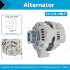 Alternator for Holden Commodore 5.7L V8 LS1 (1999–2007)