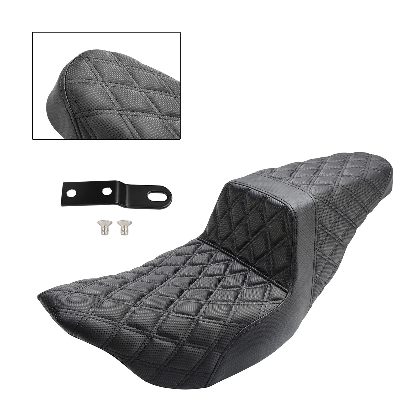 Front Rear Seat Cushion for Harley-Davidson FL Touring (2008–2023)