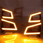 LED DRL Fog Lamp with Turn Signal for Isuzu D-MAX (2019–2024)