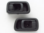 Inner Door Handle Pair for Nissan Navara D22 Ute Pickup Grey Interior