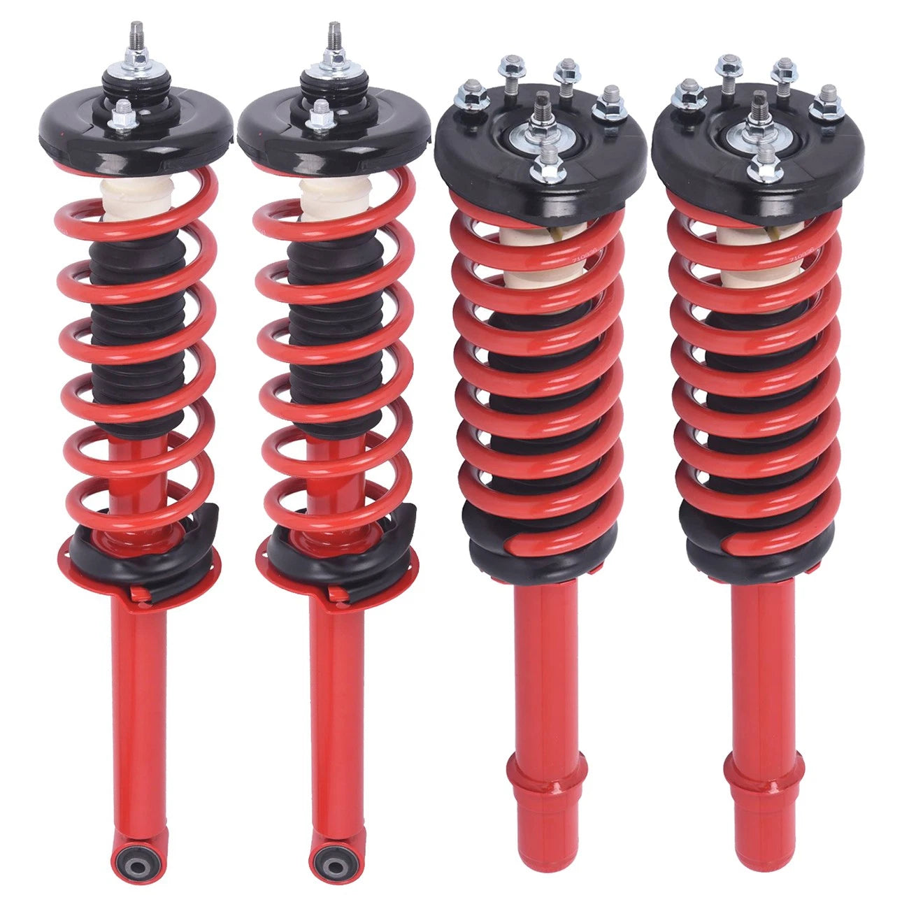 Front & Rear Struts Shock with Coil Spring Assembly for Honda Accord (2003–2007)