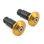 Pair Handlebar End Cap Plugs for Dirt Bike (7/8")