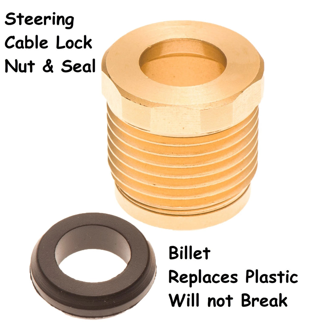 Steering Cable Lock Nut & Seal for Sea Doo (293830063, 277001729, 277001627)