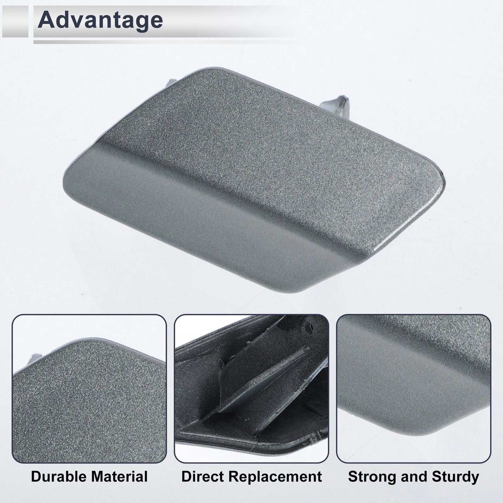 Front Left Headlight Washer Nozzle Cover for BMW 320i (2012–2013)