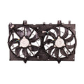 Replacement Radiator/Condenser Fan Assembly w/Two Fans Side By Side
