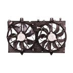 Replacement Radiator/Condenser Fan Assembly w/Two Fans Side By Side