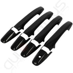 Set of 2 Door Handle Covers for Honda Civic (2006–2011) Glossy Black