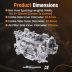 4 Barrel Carburetor Kit for 1903 AVS2 (500CFM, Electric Choke)
