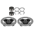 Wheel Hubs Rotor Set for Polaris RZR XP 1000 (2014–2022) W/Bearing