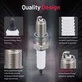 Set of 4 Spark Plugs 7162 for Can-Am DS650 (2007)