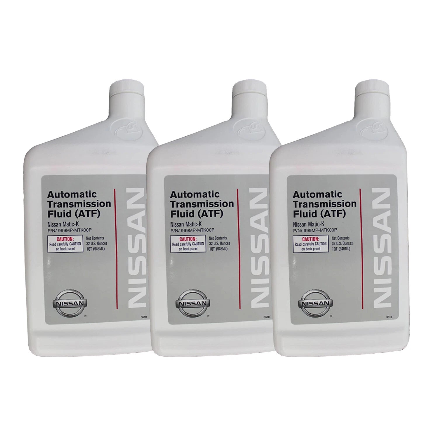3 Quart Genuine OEM Full Synthetic Automatic Transmission Fluid for