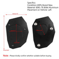 CNC Kickstand Side Plate Extension Pad for BMW G310GS (2017–2018) Black