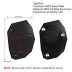 CNC Kickstand Side Plate Extension Pad for BMW G310GS (2017–2018) Black