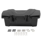 Rear Rack Storage Trunk Box for Yamaha Kawasaki Honda (0.75"-1" Tube)