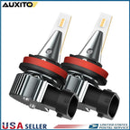 H11 H8 LED Bulbs for Fog Light DRL (3000K Golden Yellow)