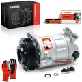 A/C Compressor with Clutch for Buick LaCrosse Cadillac SRX (2010–2011)