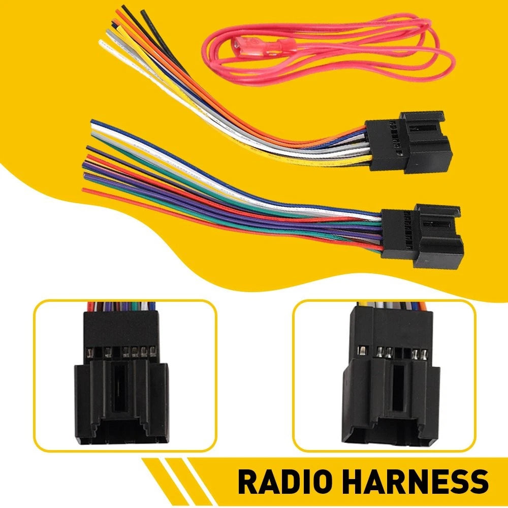 Aftermarket Radio Wiring Adapter Harness for Cadillac Chevy (2007–2014)