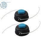 2 Pack String Trimmer Head 537338306 for Husqvarna 122L 124C 124L 125C