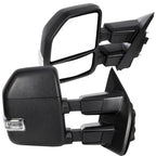 Set of 2 Power Heated Signal Towing Mirrors for Ford F250 (2017–2019)