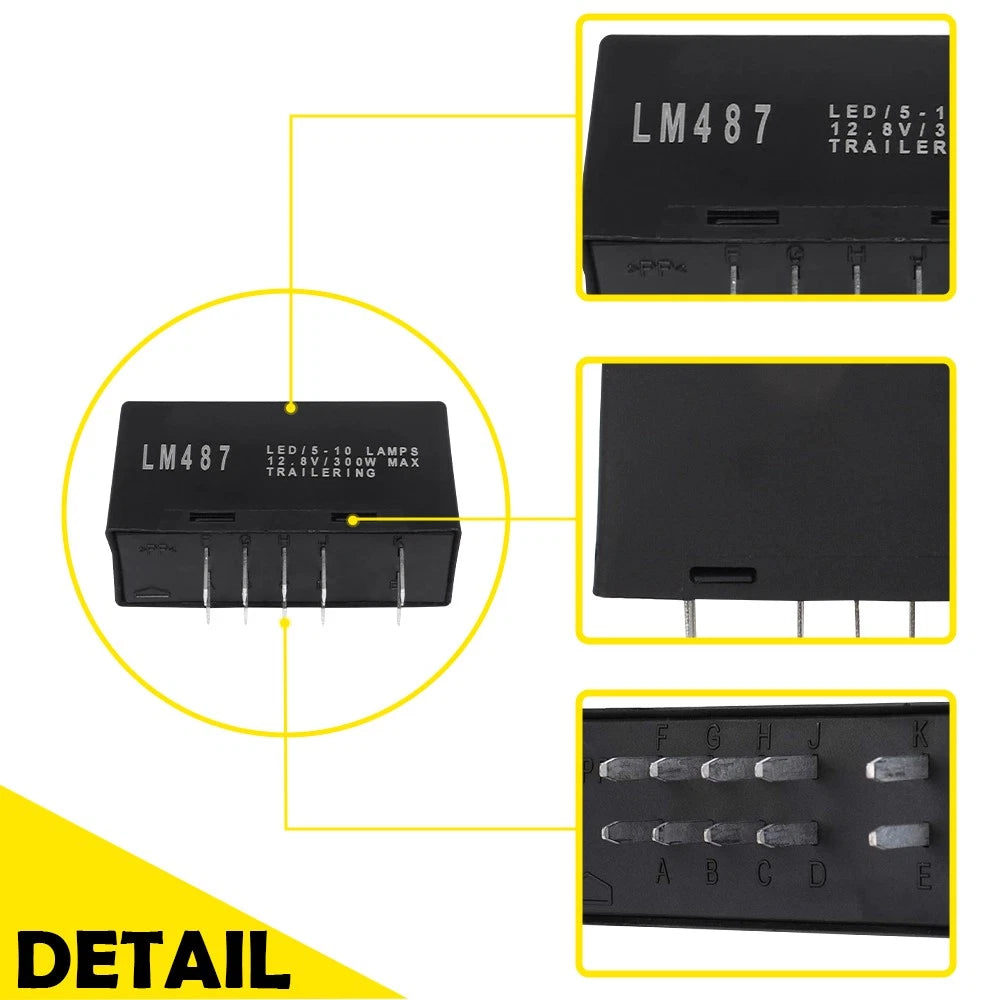 Turn Signal Flasher Relay Module for Chevy Silverado GMC Sierra 2500 (2003-2004)