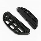 Black Dominator Passenger Floorboard Knob for Harley Softail (2000–2019)