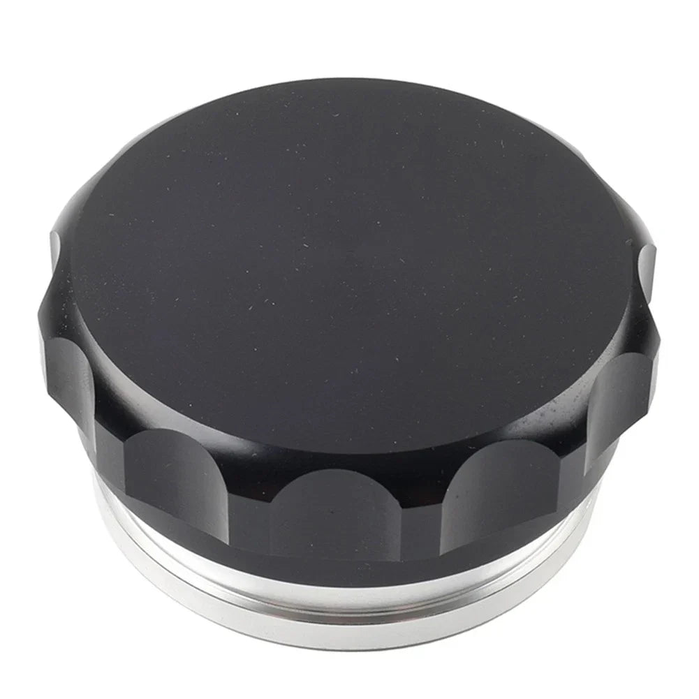 2.5" Black Aluminum Alloy Weld-On Filler Neck & Cap for Tank Cover